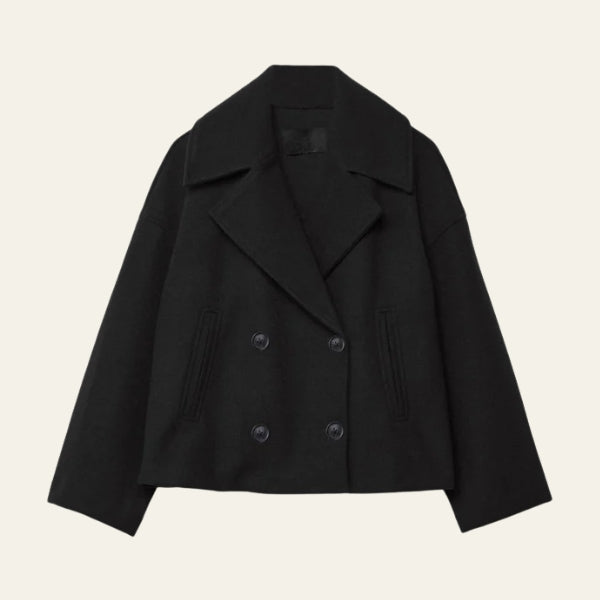 The Riviera Cropped Double-Breasted Jacket