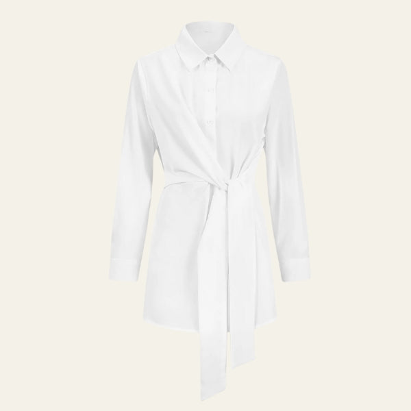 The Milan Tie-Waist Shirt