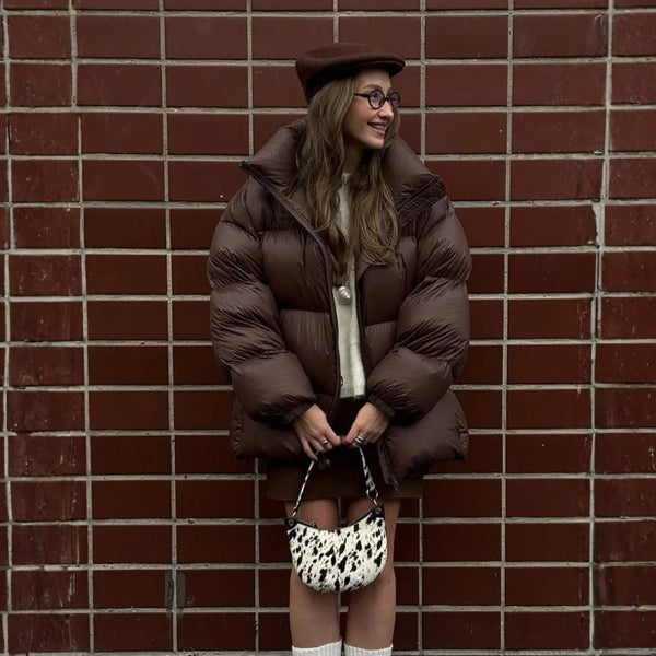 The Aspen Oversized Quilted Puffer Jacket