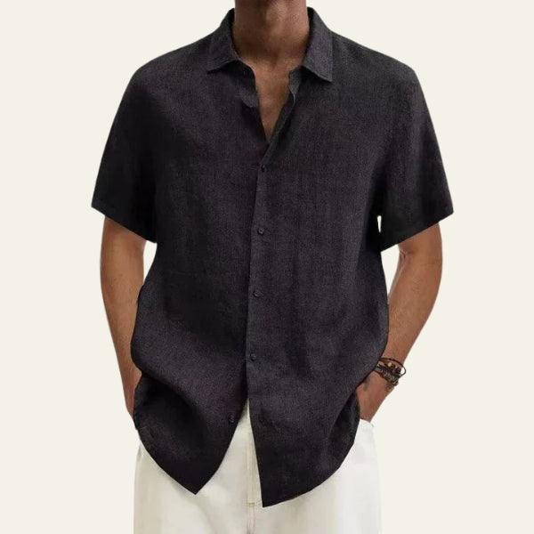 The Sorrento Short-Sleeve Button Shirt