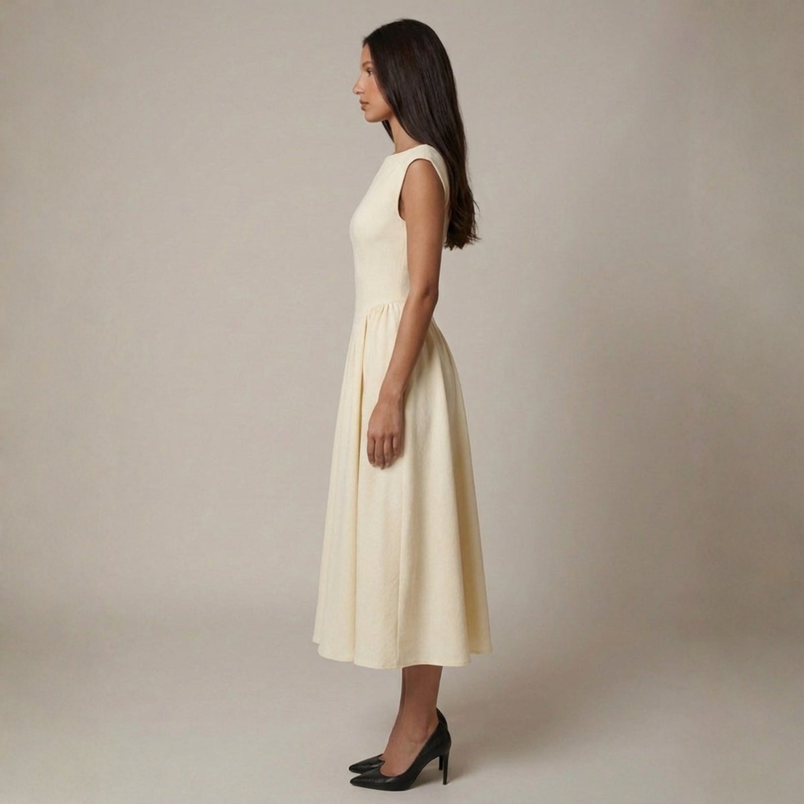 The Verona Cut-Out Midi Dress
