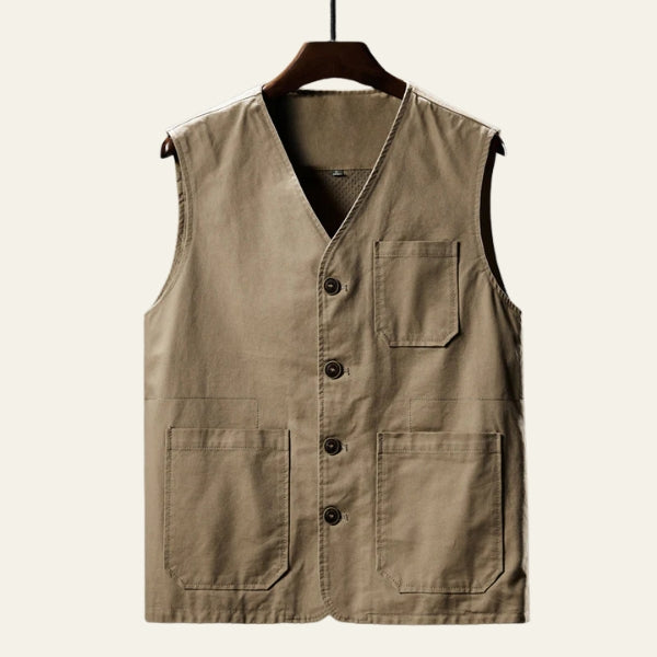 The Atlas Utility Cotton Vest