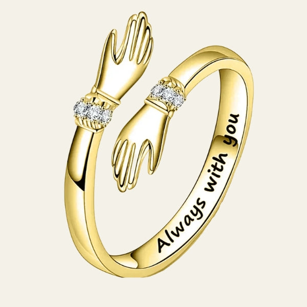The Embrace Open Hand Ring