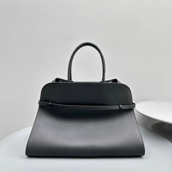 The Verona Belted Top-Handle Tote Bag