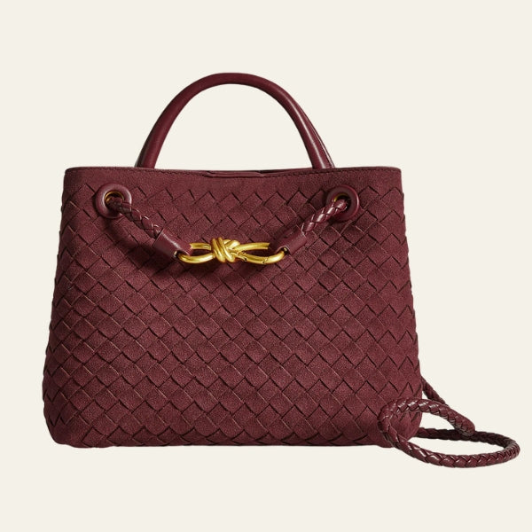 The Florence Woven Top-Handle Tote