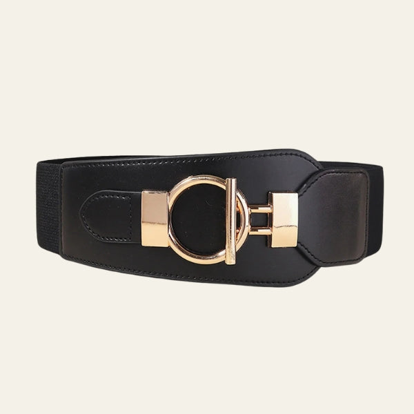 The Sienna Circle-Buckle Waist Belt