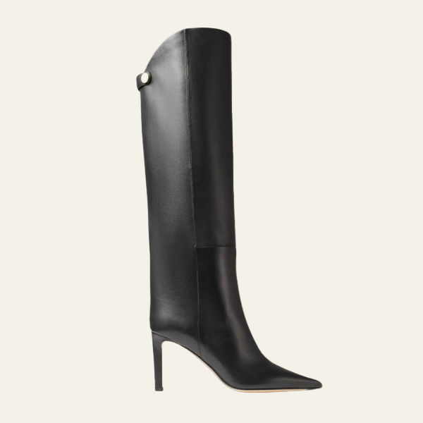 The Celine suede High Heel Boot