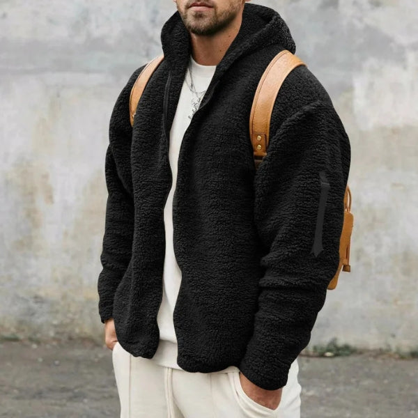 The Nordic Plush-Fleece Hooded Jacket