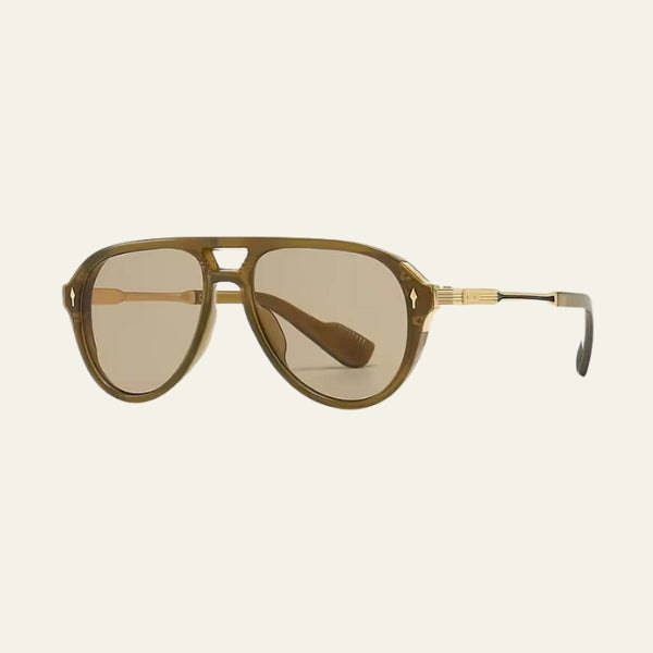 The Krista Retro Aviator Sunglass