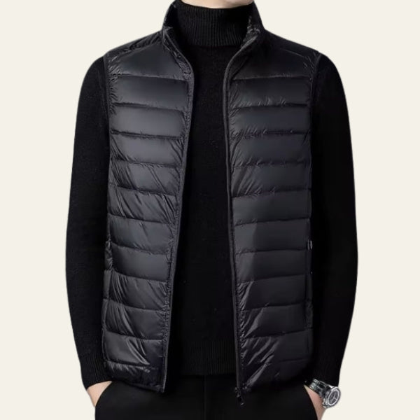 The Oslo Lightweight Quilted Zip Vest