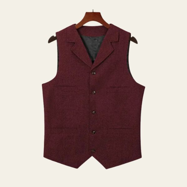 The Ashbourne Classic Tweed Vest