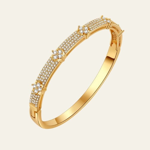 The Cannes Pavé Panel Cuff