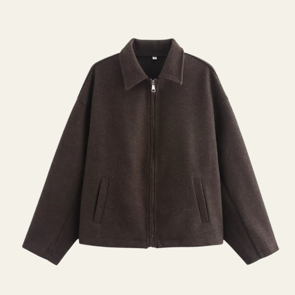 The Vienna Wool Zip Jacket
