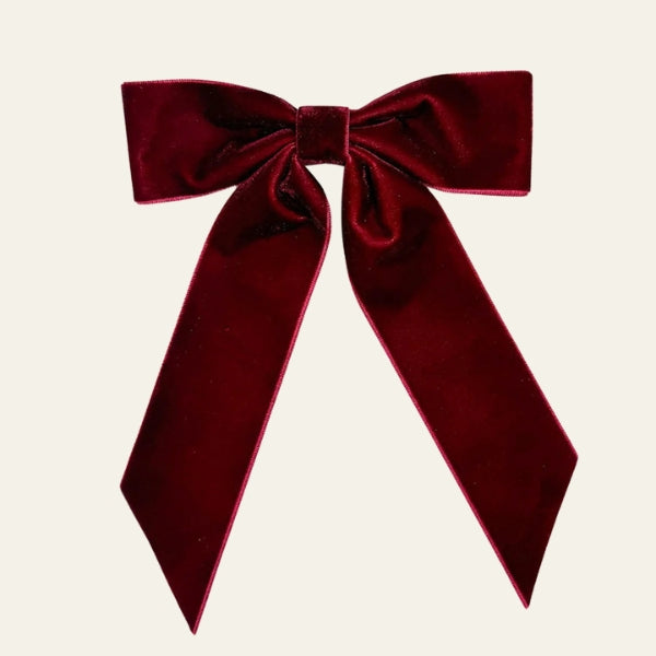 The Eloise Velvet Ribbon Hair Bow