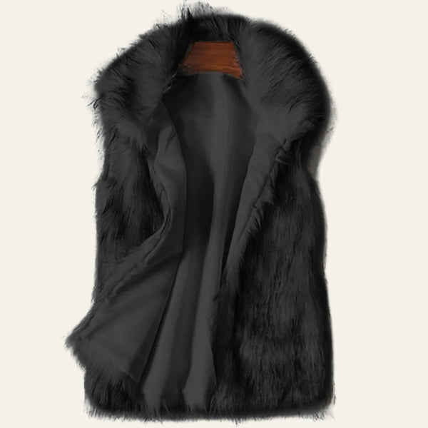 The Aspen Plush Faux-Fur Vest