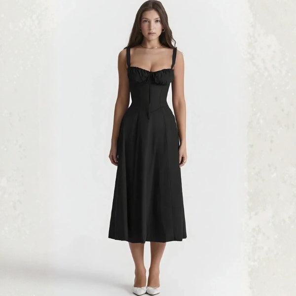 The Sorrento Bustier-Style Midi Dress