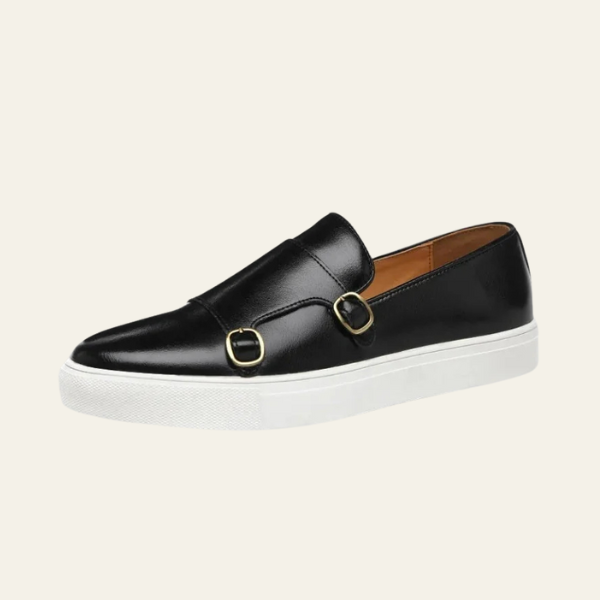 The Riviera Double-Monk Slip-On Loafers