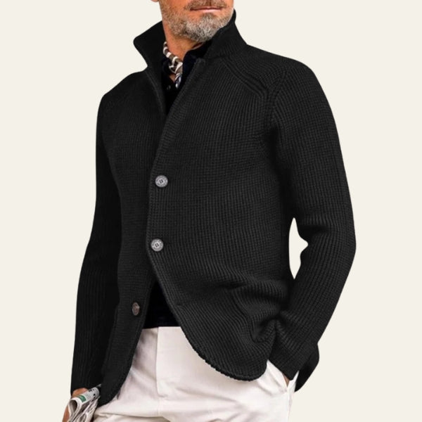 The Como Textured Button Cardigan