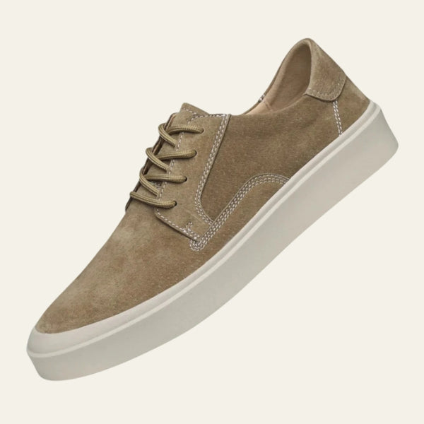 The Lisbon Suede Lace-Up Sneaker
