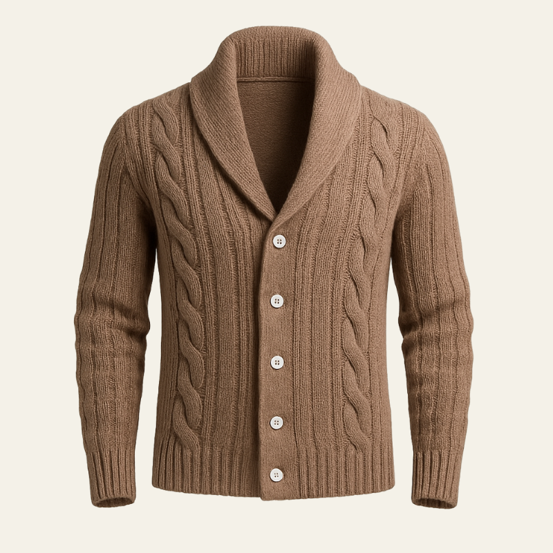 The Edinburgh Shawl Cardigan