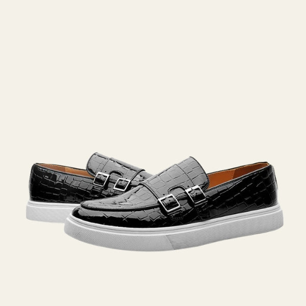 The Riviera Double-Buckle Loafers