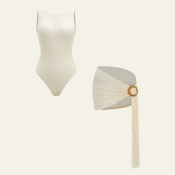 The Tulum Mesh Sarong Set