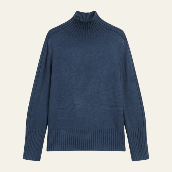 The Bergen Ribbed Turtleneck Sweater