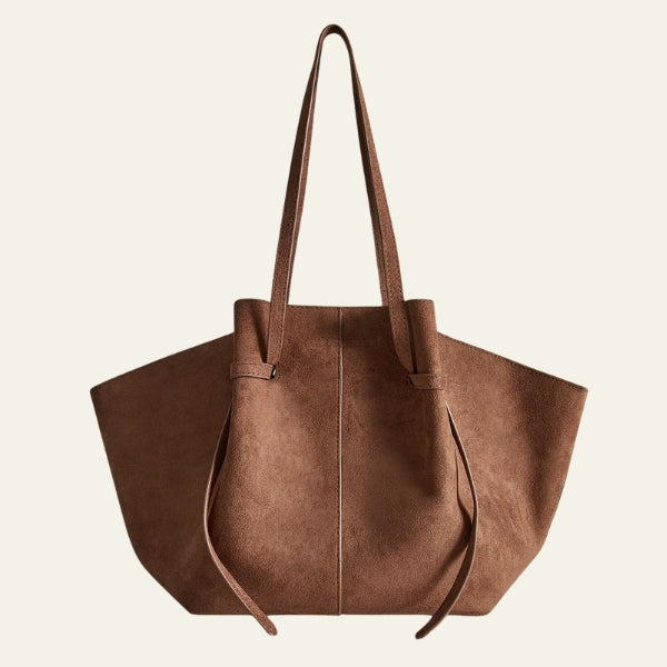 The Palermo Soft-Suede Oversize Tote