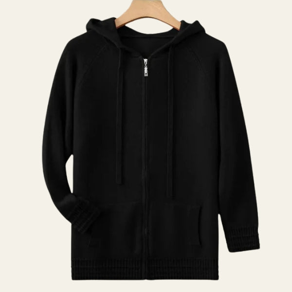 The Oslo Cashmere Zip Hoodie