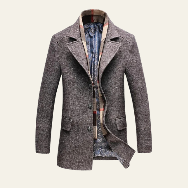 The Regent Textured Overcoat