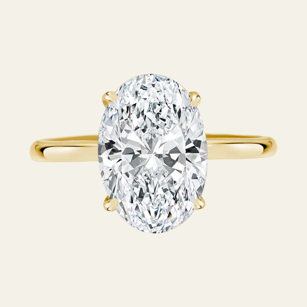 The Aurelia Oval Solitaire Ring