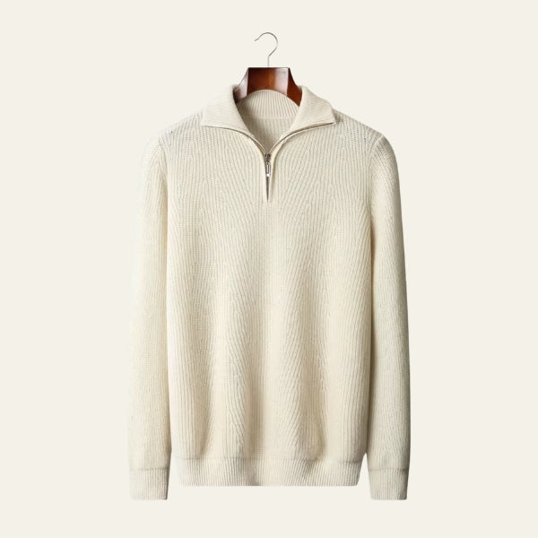 The Chamonix Merino Wool Quarter Zip