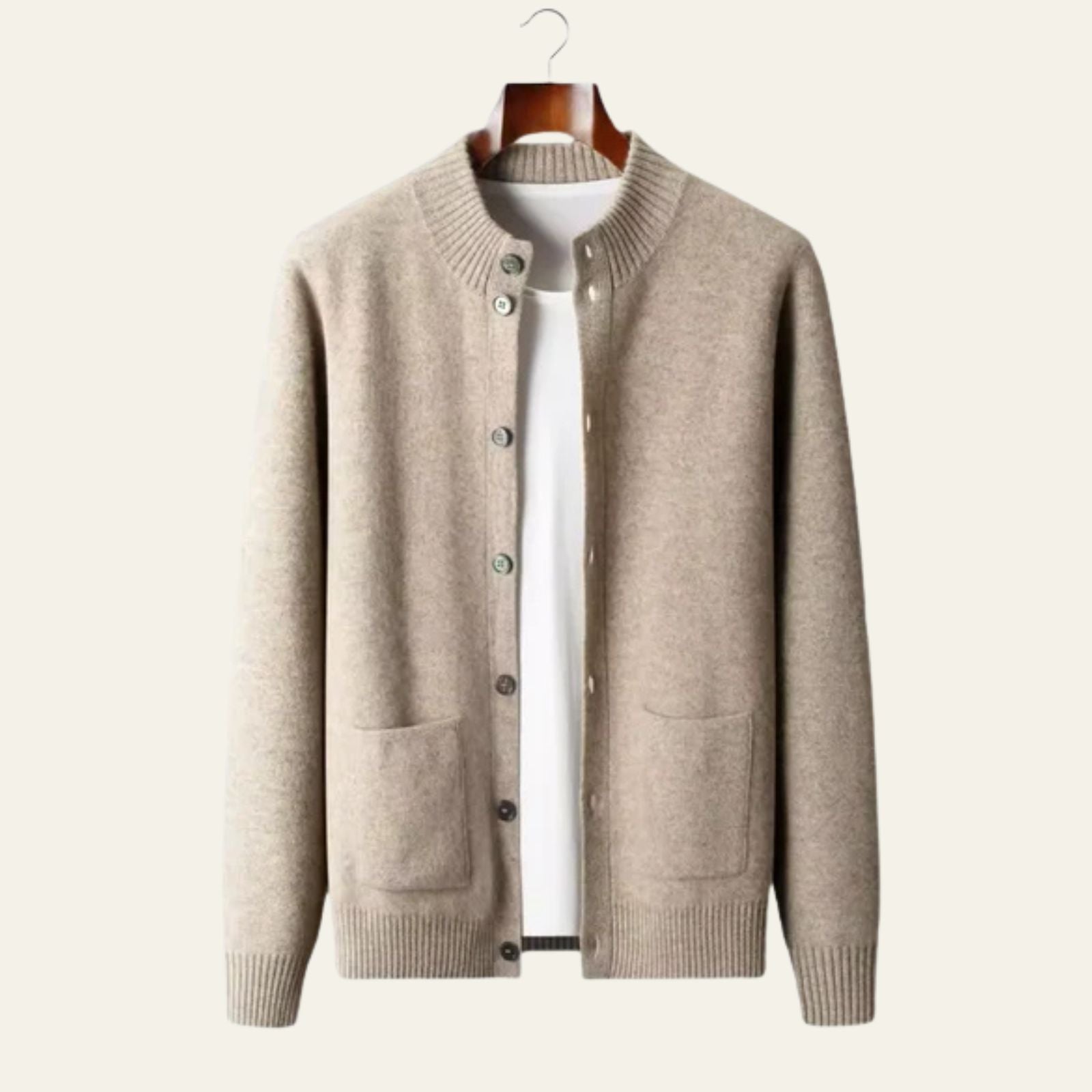 The Lucerne Cashmere Button Cardigan
