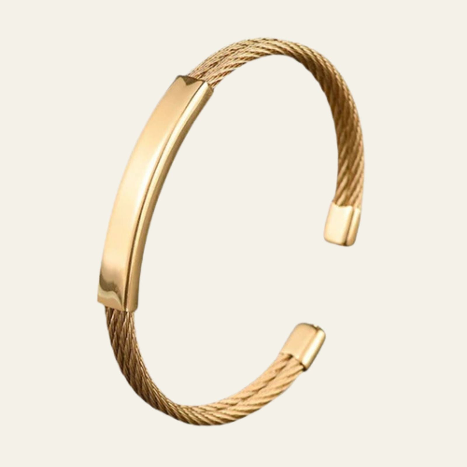 The Geneva Steel Torque Cuff