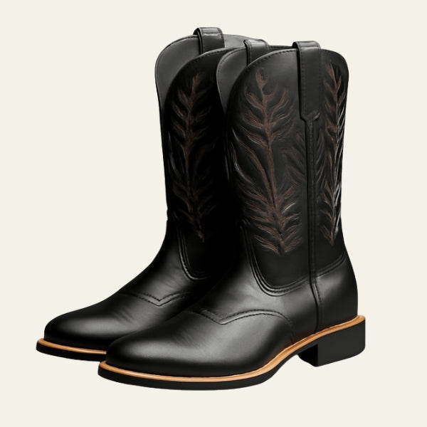 The Frontier Embroidered Western Boots