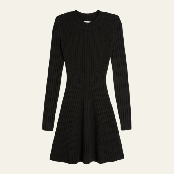 The Vienna Ribbed Knit Dress