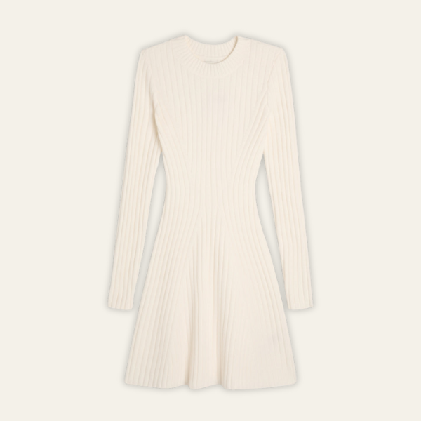 The Vienna Ribbed Knit Dress