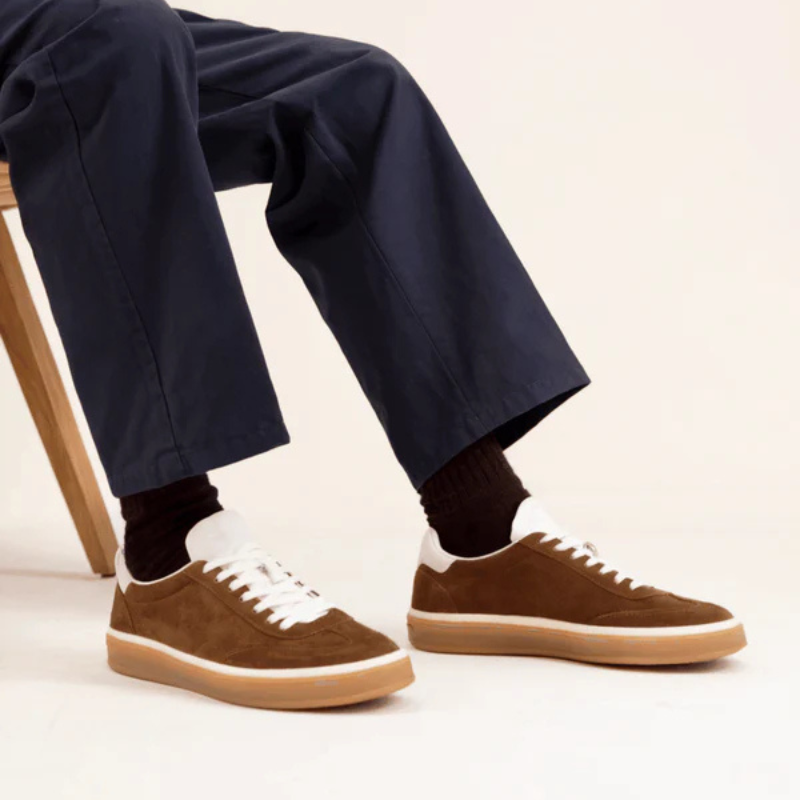 The Capri Suede Low-Top Sneaker