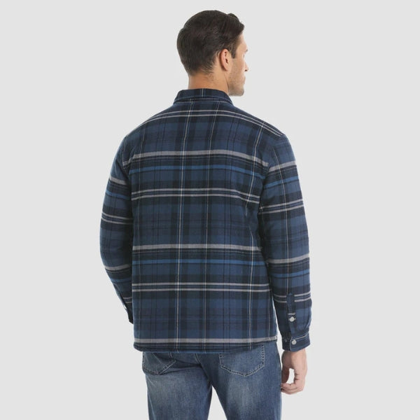 The Aspen Quilted Flannel Overshirt