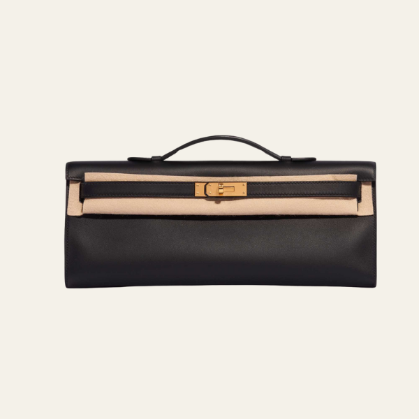 The Florence Leather Top-Handle Clutch