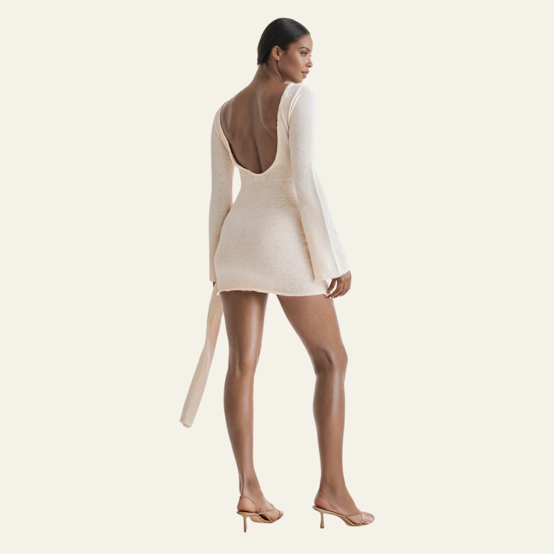 The Nice Drape Mini Dress