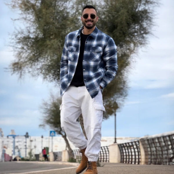 The Aspen Quilted Flannel Overshirt