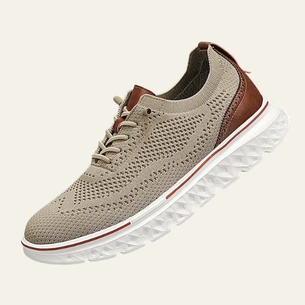 The Riviera Textured Knit Sneakers