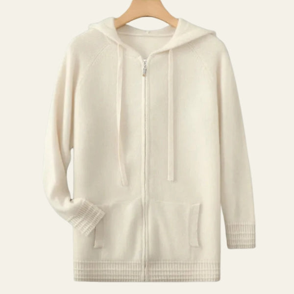 The Oslo Cashmere Zip Hoodie