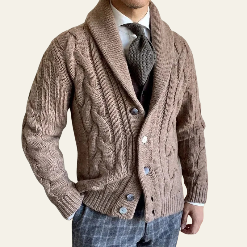 The Edinburgh Shawl Cardigan