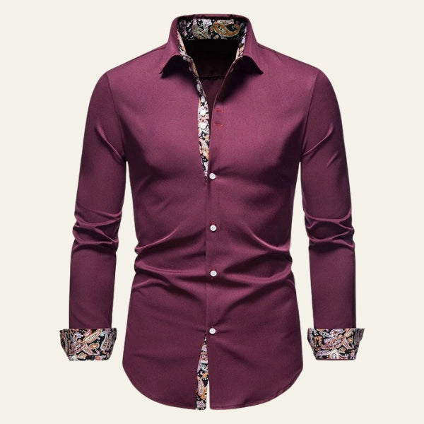The Milano Contrast-Trim Button Shirt