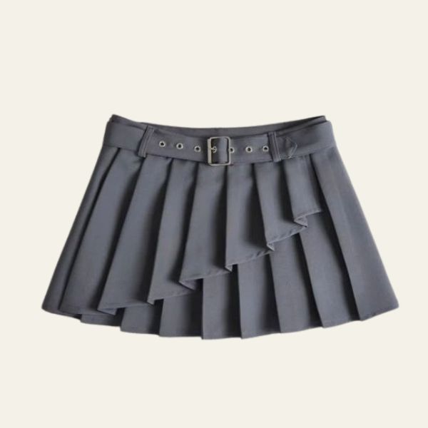 The Amelie Layered Pleated Mini Skirt