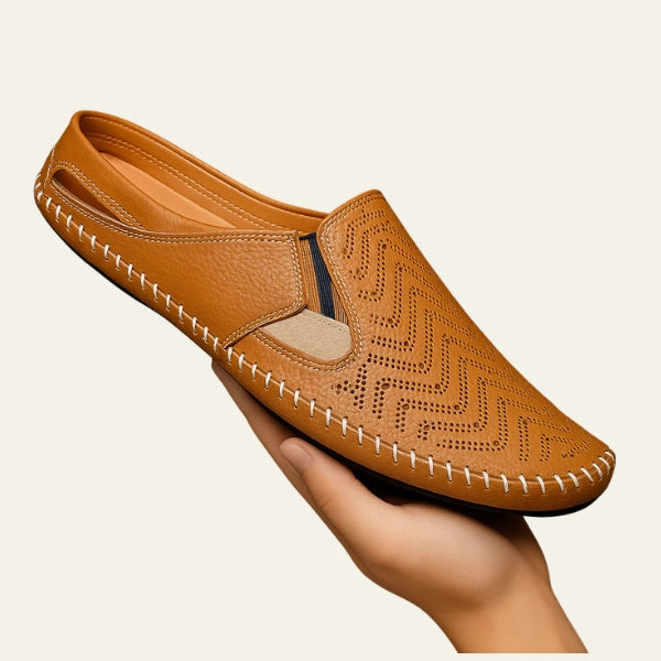 The Riviera Perforated Slip-On Loafers