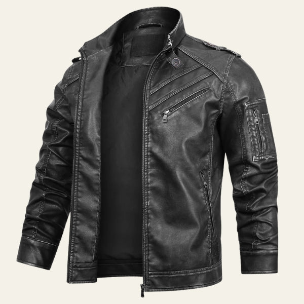 The Berlin Moto Leather Jacket