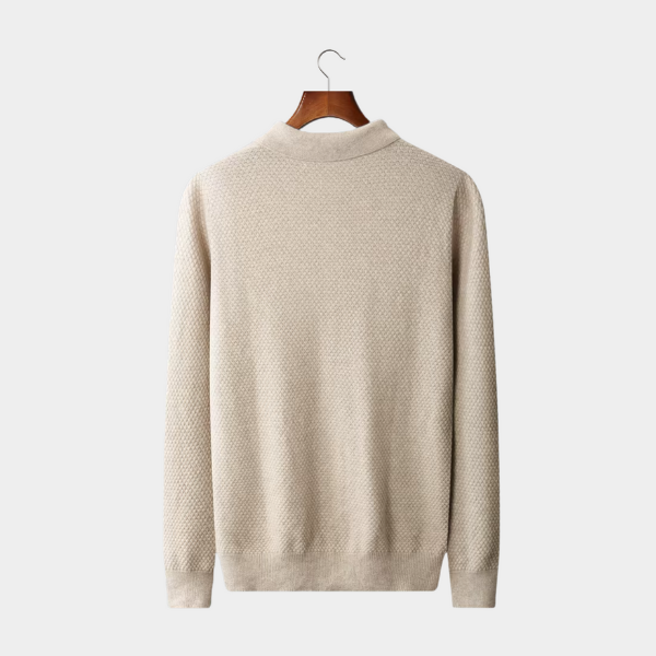 The Lucerne Cashmere Polo Knit